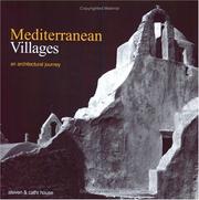 Cover of: Mediterranean Villages: An Architectural Journey