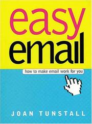 Cover of: Easy email by Joan Tunstall
