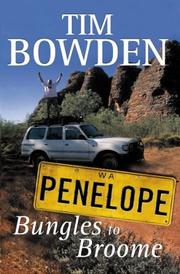 Cover of: Penelope Bungles to Broome