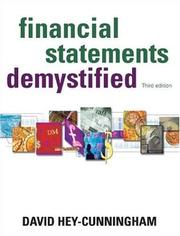 Cover of: Financial Statements Demystified by David Hey-Cunningham
