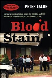 Blood Stain by Peter Lalor