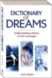 Cover of: Dictionary of Dreams