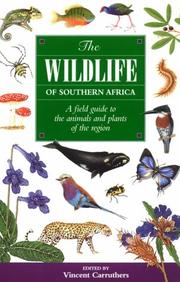 Cover of: The Wildlife of Southern Africa by Vincent Carruthers