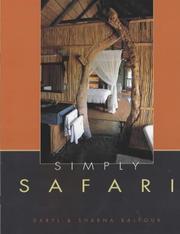 Cover of: Simply Safari by Daryl Balfour, Sharna Balfour, Daryl Balfour, Sharna Balfour