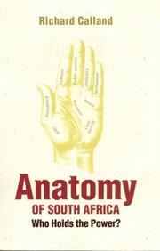 Cover of: Anatomy of South Africa by Richard Calland