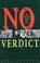 Cover of: No verdict