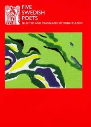 Cover of: Five Swedish Poets: Kjell Espmark, Lennart Sjogren, Eva Strom, Staffan Soderblom, Werner Aspenstrom (Series B (Norvik Press), No. 24.)