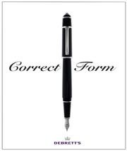 Cover of: Debrett's Correct Form (Debretts) by 