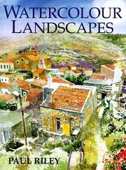 Cover of: Watercolour Landscapes by Paul Riley
