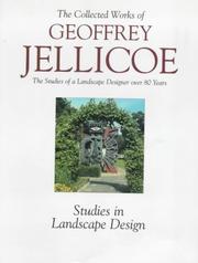 Cover of: Geoffrey Jellicoe Vol. II (Geoffrey Jellicoe)