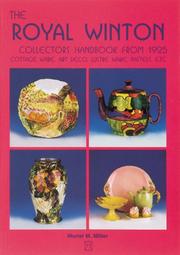 Cover of: The Royal Winton collectors handbook from 1925 by Muriel M. Miller