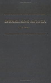 Cover of: Israel and Africa: the problematic friendship
