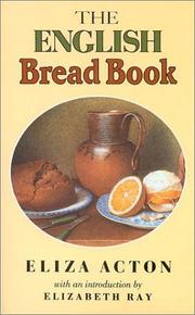 Cover of: The English Bread Book