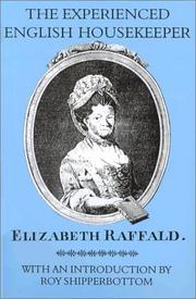 Cover of: Experienced English Housekeeper, 1769
