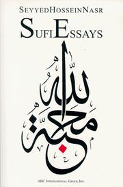 Sufi essays by Seyyed Hossein Nasr