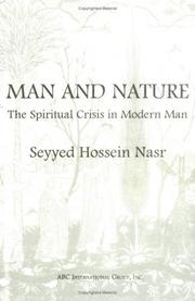 Cover of: Man and Nature by Seyyed Hossein Nasr