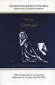 Cover of: Samuel: Hebrew text & English translation