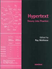 Cover of: Hypertext: Theory into Practice