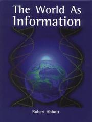 Cover of: The world as information: overload and personal design