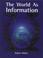 Cover of: The world as information