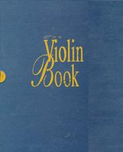 Cover of: The violin book.