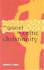 Cover of: The quest for Celtic Christianity