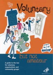 Cover of: Voluntary But Not Amateur