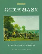 Out of Many by John Mack Faragher, Mari Jo Buhle, Daniel Czitrom, Susan H. Armitage