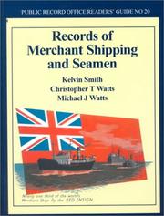 Cover of: Records of merchant shipping and seamen