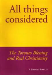 Cover of: All Things Considered