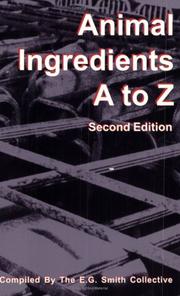 Cover of: Animal Ingredients A to Z