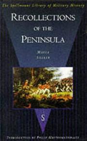 Cover of: Recollections of the Peninsula (Spellmount Library of Military History)