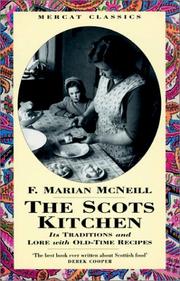 Cover of: The Scots Kitchen (Mercat Classics) by F. Marian McNeill
