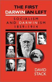 Cover of: The First Darwinian Left: Socialism and Darwinism 1859-1914