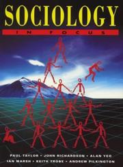 Cover of: Sociology in Focus