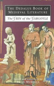 Cover of: The Dedalus Book of Medieval Literature: The Grin of the Gargoyle (Medieval Literature)