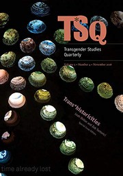 Cover of: Trans*historicities