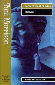 Cover of: Toni Morrison: Beloved (Icon Critical Guides)