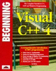 Cover of: Beginning Visual C++ 4
