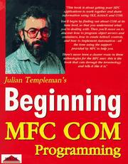 Cover of: Beginning Mfc Com Programming (Beginning) by Julian Templeman