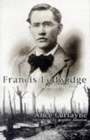 Cover of: Francis Ledwidge, a life of the poet | Alice Curtayne