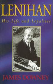 Cover of: Lenihan: His Life and Loyalties