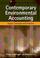 Cover of: Contemporary Environmental Accounting