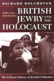 Cover of: British Jewry and the Holocaust (Littman Library of Jewish Civilization (Series).)