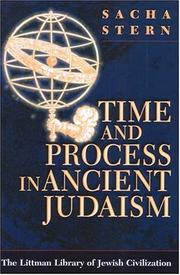Cover of: Time and Process in Ancient Judaism (Littman Library of Jewish Civilization (Series).)