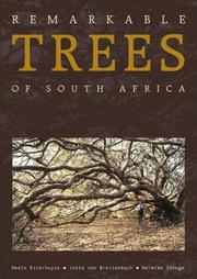 Cover of: Remarkable Trees of South Africa