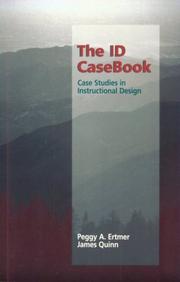 Cover of: ID Casebook, The by Peggy A. Ertmer, James Quinn, Peggy A. Ertmer, James Quinn