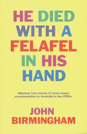 Cover of: He Died with a Felafel in His Hand