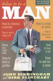 Cover of: How To Be a Man