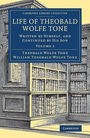 Life of Theobald Wolfe Tone by Theobald Wolfe Tone